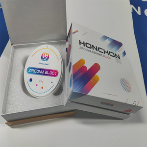 Blocco di zirconio dentale produttore 98 95 AG sistema aperto Cadcam Utc Pre sinterizzato zirconio bianco - Product Image 5