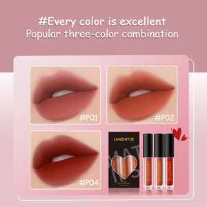 3 Pcs/<span class=keywords><strong>Lot</strong></span> Long Lasting Liquid Matte Lip <span class=keywords><strong>Gloss</strong></span> Liquid Lipstick Lip Makeup Beauty Red Nonstick Cup Waterproof Lip <span class=keywords><strong>Gloss</strong></span> - Product Image 5