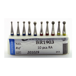 Kit de Fresas Esféricas de Baja Velocidad para Clínica Dental, Fresa de Diamante con Punta RA - Product Image 3