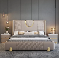 Lit de rangement moderne en cuir véritable, cadre en bois de pin, écologique, durable, haute qualité, garantie 5 ans, plusieurs tailles
