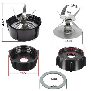 قطع غيار الخلاط لـ Oster-، التجميع مع غطاء قاعدة سفلي وطوق إحكام إغلاق حلقي - Product Image 6