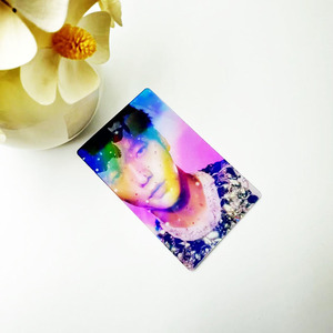 Tarjeta de holograma de fotos Kpop de punto de alta calidad, entrega de tarjeta impermeable de plástico PVC - Product Image 2