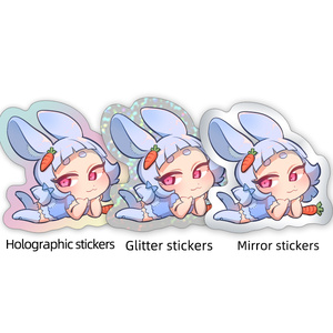 Vograce – autocollants personnalisés hologramme Vintage européen, autocollant décoratif en <span class=keywords><strong>vinyle</strong></span> pour Journal intime - Product Image 3