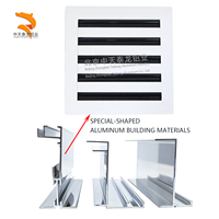 Perfil de Aluminio Hueco de 0 Grados Serie 6000, Listo para Envío, MOQ de 500 kg