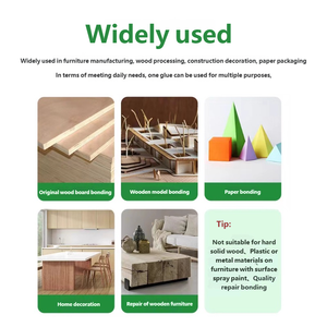 غراء أبيض صناعي متعدد الأغراض من فينيكس ليون، قوي الالتصاق، شفاف، يجف بالحرارة، مناسب للخشب والأقمشة والحرف اليدوية - Product Image 4