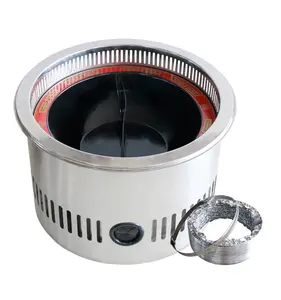Yawei Hot Pot Grote Componenten Zuivering Hot Pot Apparatuur Inductie Kookplaat Pot