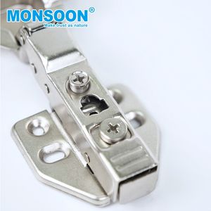 Charnières de placard en acier bidirectionnel hydraulique 35mm pour meubles Charnière 3d de tiroir de cuisine Charnière de porte de cuisine automatique à fermeture en douceur - Product Image 3