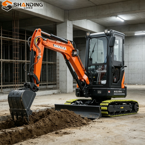 SHANDING ENVÍO GRATUITO Mini Excavadora Yanmar de 1 Tonelada y 2.5 Toneladas, Venta al por Mayor en China, Mini Excavadoras Nuevas Compactas, Excavadora de Zanjas - Product Image 1