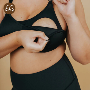 Logo personalizzato comoda biancheria intima di maternità reggiseno con bottone frontale per l'<span class=keywords><strong>allattamento</strong></span> al seno <span class=keywords><strong>reggiseni</strong></span> da <span class=keywords><strong>allattamento</strong></span> per maternità - Product Image 1