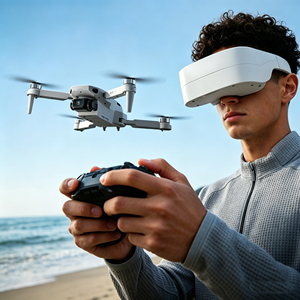 Nouveau mini drone professionnel 5G Wifi Aeri100 avec photographie aérienne HD 4K, télécommande sans balais, FPV, positionnement et vol stationnaire, quadricoptère - Product Image 1