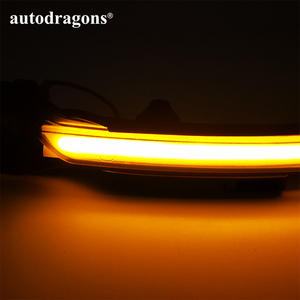 Clignotants LED dynamiques ADT à séquence lumineuse ambre pour rétroviseurs VW Golf 7 MK7, installation Plug & Play, 12V 10W, lumière dynamique. - Product Image 5