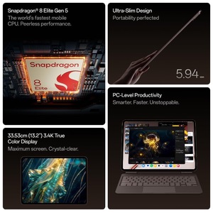 Oneplus Pad 4 WiFi 13,2 pouces 256 512 Go SD8EliteGen5 Version Globale 13380 mAh FedEx - Product Image 2