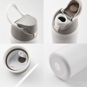 New Style Inspired Fruit <b>Cup</b> Unisex Outdoor on the Go Sports Flip Top Double Wall Stainless Steel Vacuum Insulated Mug - Product Image 2