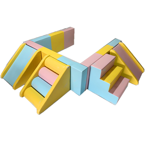 <span class=keywords><strong>Meilleur</strong></span> ensemble de jeux doux pour bébé, aire de jeux pour tout-petits à domicile, aire de jeux intérieure, fosse à balles, antibactérien, non toxique, jeux doux rose et blanc - Product Image 3