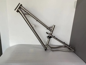 Telaio MTB in Titanio a Sospensione Completa per Ammortizzatore da 190mm - Product Image 6