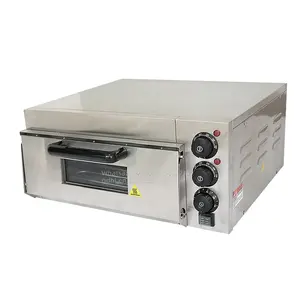 Commercial baking all stainless steel electric oven fully automatic and multifunctional pizza oven