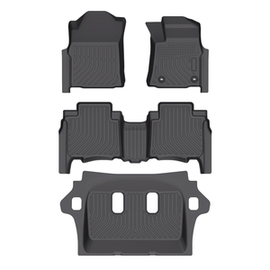 Esteras de bandeja de plato profundo para coche <span class=keywords><strong>Toyota</strong></span> Fortuner Innova TPE, alfombras impermeables para maletero de coche, EAV - Product Image 1