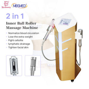 Rodillo de Vacío para Celulitis, Sistema de Rotación de Grasa para Adelgazar el Cuerpo, Instrumento Moldeador, Masajeador con Rodillo Endos de Bolas Internas - Product Image 2