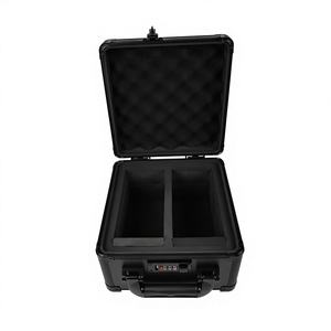 กล่องเก็บการ์ดแบบล็อคได้ สำหรับการ์ดเกรดแล้ว บรรจุการ์ดได้มากกว่า 60 ชิ้น เหมาะสำหรับการ์ดกีฬาและการ์ดสะสม การ์ดเบสบอล ป้องกันการ์ด - วัสดุ Al+ABS - Product Image 3