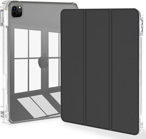 Offre Spéciale PU cuir <span class=keywords><strong>Smart</strong></span> Cover cristal clair dos <span class=keywords><strong>Folio</strong></span> étui pour tablette pour <span class=keywords><strong>iPad</strong></span> <span class=keywords><strong>Pro</strong></span> 13 pouces Air 13 M5 M4 2025 2024 <span class=keywords><strong>Pro</strong></span> 12.9 - Product Image 1