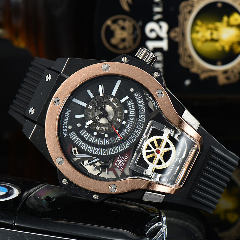 Cassa nera cerchio rosa superficie nera