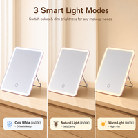 Greenworks — miroir de maquillage Rechargeable 1500Mah, miroir Led de voyage pour vanité, nouvel arrivage