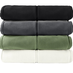 Veste cardigan chaude d'hiver décontractée pour hommes, couleur unie, sweat-shirt doublé polaire à la mode, manteau épais à col montant, couche supérieure - Product Image 5