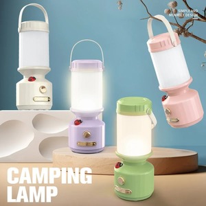 Lanterne de camping vintage, lampe LED suspendue pour tente, rechargeable, portable, lampe de nuit d'urgence pour la pêche, la randonnée, l'éclairage - Product Image 4