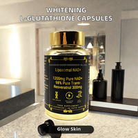 Meilleur prix pour les capsules de L-glutathion liposomales blanchissantes 20000gs, éclaircissement de la peau, adultes, non destiné aux femmes enceintes