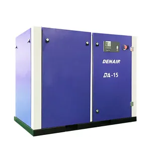 Compresor de aire de tornillo eléctrico de alta presión, máximo 40 bar, para máquina CNC