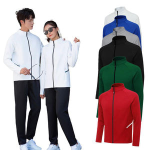 新队训练球衣定制足球套装全套白色黑色足球球衣男子足球服免费印刷 - Product Image 1