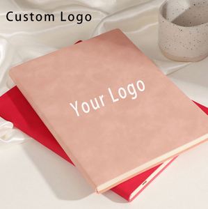 Agenda de Cuero Negra con Logotipo Personalizado y Tapa Dura para Eventos Promocionales - Product Image 1