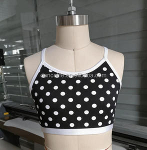 เสื้อครอปเต้นรำแบบแบล็คคัลเลอร์บล็อกและกางเกงขาสั้นสำหรับทีมเต้นรำ<span class=keywords><strong>แจ๊</strong></span><span class=keywords><strong>ส</strong></span>เชียร์ลีดเดอร์<span class=keywords><strong>ส</strong></span>มัยใหม่ ชุดออก<span class=keywords><strong>ก</strong></span>ำลัง<span class=keywords><strong>ก</strong></span>าย<span class=keywords><strong>ส</strong></span>ำหรับเด็<span class=keywords><strong>ก</strong></span> ลายจุด ชุดฝึกซ้อมเต้นรำ - Product Image 5