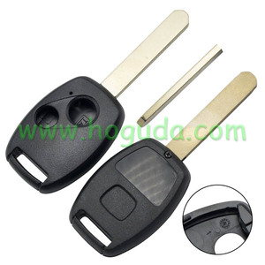 Xe từ xa Vỏ chìa khóa Fob 2/3/4 nút cho <span class=keywords><strong>Honda</strong></span> Accord Civic CRV thí điểm thay thế Uncut Blade Key - Product Image 2