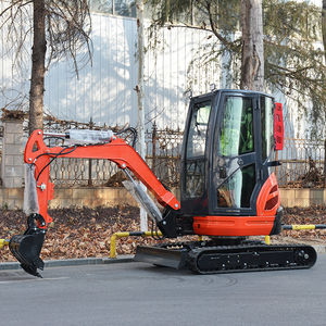 Mini excavadora de 2 toneladas, Control de piloto hidráulico, cola cero, precio de venta barato, excavadora sobre orugas con bomba de motor central - Product Image 4