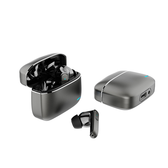 2026 New Zinc Alloy Metal True Wireless Stereo Earbuds In-ear Earphones Wholesale ANC ENC Ear Pods With JL Chipset Earphones