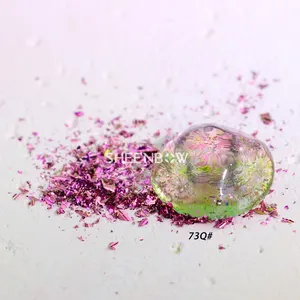 Sheenbow Flakes Nails Glitter Mix Gel Polish Chameleon Aurora Flakes Nail Pigments