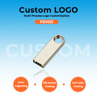 Flashdisk USB Logo Kustom Baru 2026 16GB 32GB 64GB Tahan Air Logam USB 2.0 Pen Drive Hadiah Promosi Bisnis Grosir Garansi 2 Tahun