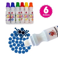 Tbc Hot Sale Hot Selling 6 Pack Set 60Ml Groot Volume Fruit Geurende Wasbare Verf Dabbers Bingo Dabbers Bingo Markers