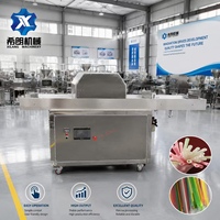 Machine automatique de fabrication de pailles biodégradables à haute capacité à partir de farine de riz, équipement d'extrusion alimentaire, ligne de production de pailles de riz