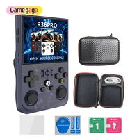 Console de jeu portable Gamegaga R36 Pro, écran 3,5 pouces, 64 Go, console de jeu vidéo portable rétro classique R36s pour PSP