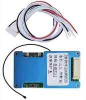 Carte de protection de charge BMS 7S 24V 15A 20A 25A pour batteries lithium-ion de motos électriques rapides et vélos électriques