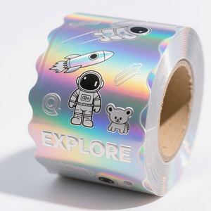 Customized Glossy Vinyl PVC Adhesive Stickers <b>Waterproof</b> and Weatherproof Packaging <b>Labels</b> with Logo Print - Product Image 5