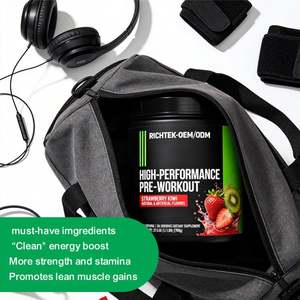 Suplemento Nutricional para el Desarrollo Muscular, Marca Privada, Polvo <span class=keywords><strong>Pre</strong></span>-Entrenamiento para Hombres y Mujeres, para el Desarrollo de la Fuerza Muscular - Product Image 4