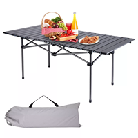 Mobilier d'extérieur Table et chaises de camping pliantes personnalisées Ensemble de chaises de table de barbecue d'extérieur pour le camping et les activités de pique-nique