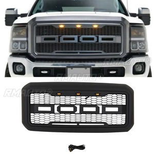 Grille de pare-chocs avant de voiture, grilles de course, calandre pour Ford F250 2011-2016, kit carrosserie, accessoires automobiles - Product Image 1