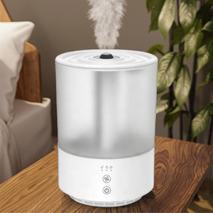 เครื่องพ่นละอองน้ำ3L อัจฉริยะไม่มีเสียงรบกวนประหยัดพลังงานเครื่องเพิ่มความชื้นในอากาศแบบอัลตราโซนิคพร้อมการป้องกันการขาดแคลนน้ำ - Product Image 2