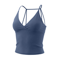 DFYN Débardeur de yoga sans couture pour femme – Haut de sport extensible, respirant et à séchage rapide en Spandex/Nylon pour la course en extérieur