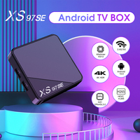 Caja de TV Inteligente XS97 SE 2.4G/5G con Wifi Dual, OTT, OEM, ODM, Stb, 1 GB, 8 GB, 5.0, 4K, Android