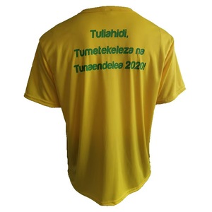 T-shirt economiche per <span class=keywords><strong>la</strong></span> campagna elettorale con personalizzazione rapida e stampa a sublimazione in poliestere - Product Image 5